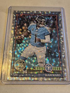 Holographic Cam Ward Football Card