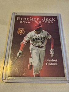 Shohei Ohtani Cracker Jack Ball Players Rookie Trading Card