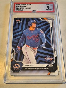Juan Soto  MLB All Star Game Selection Card Graded 9