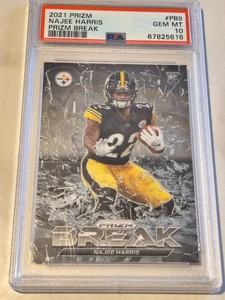 Najee Harris Rookie Card Graded 10