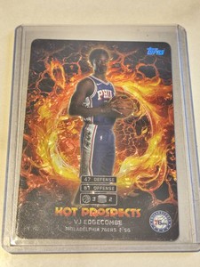 VJ Edgecombe Foil Rookie Card
