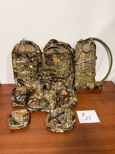 Buck Commander Camo Hunting Pack Set with Hydration Pack