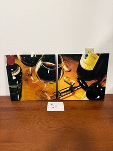 Pair of Wine Still-Life Canvas Prints