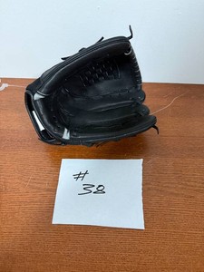 Black Baseball Glove  Basket Web