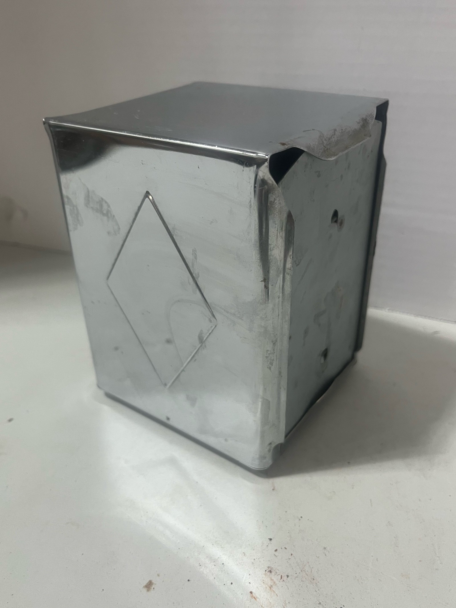 Vintage Metal Restaurant Napkin Holder