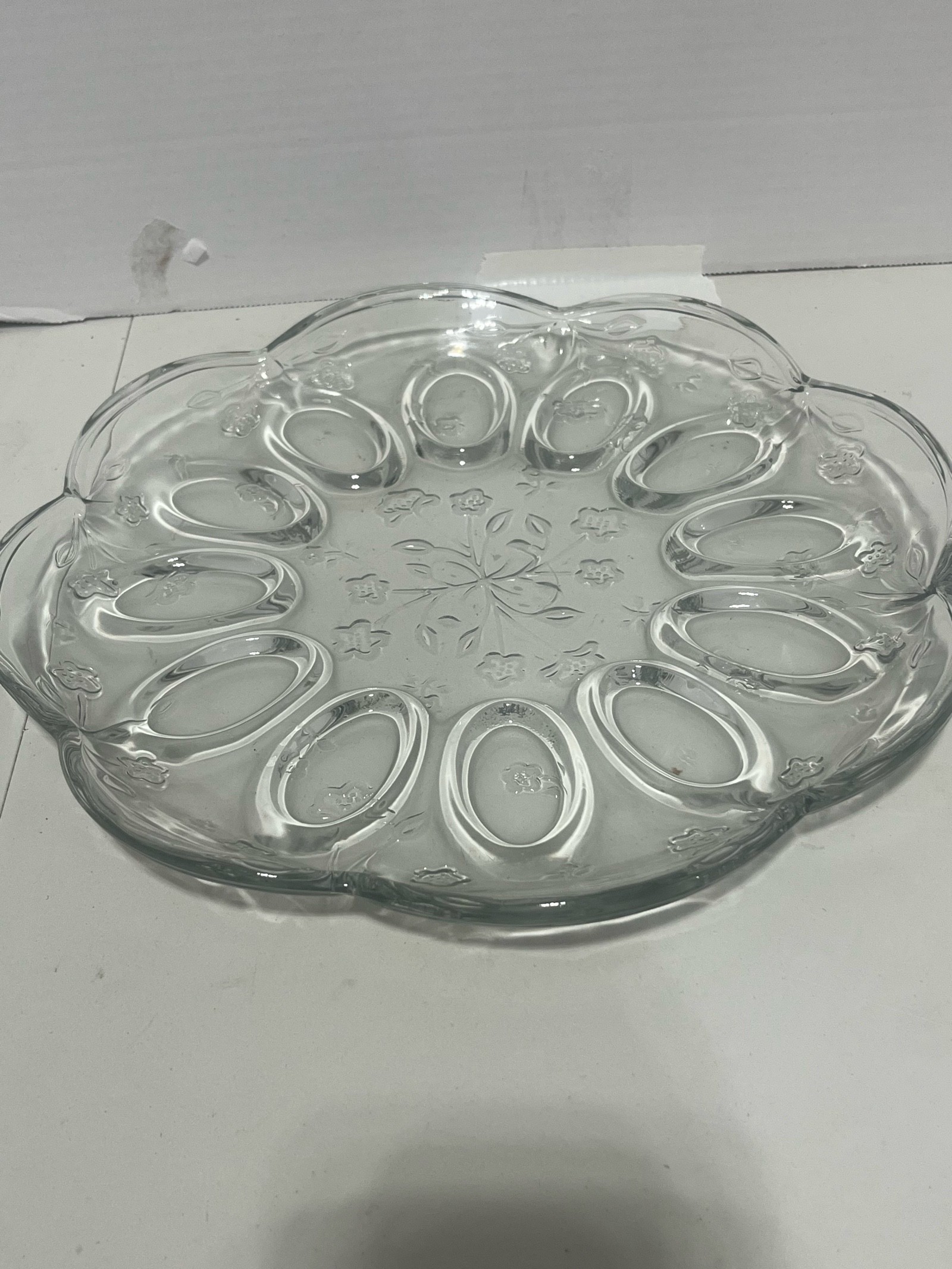 Vintage Egg Platter