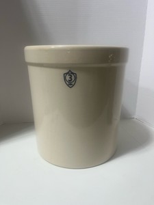 Vintage Ohio Stoneware 3 Gallon Crock Excellent Condition