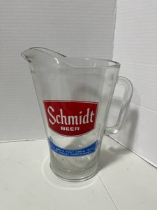 Vintage Schmidt Beer Pitcher