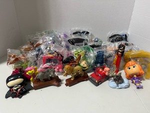 Lot  of McDonalds Happy Meal Toys OpenedUnopened Lion King, Mulan, Star Wars, Wizard of Oz, Spy kids, Frozen, My Little Pony and More