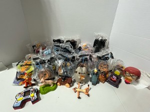 Lot of 30 McDonalds Happy Meal Toys OpenedUnopened Star Wars, Moana, Battle Bots, Sing, Lilo and Stitch, Croods, My Little Pony and More