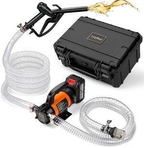 Luxplluso 20V Cordless Diesel Fuel Transfer Pump Kit