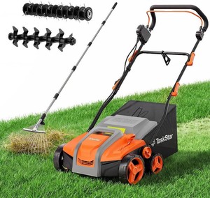 TaskStar Electric Dethatcher and Scarifier