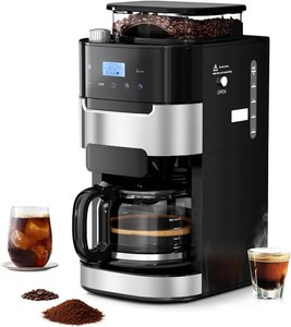 Havato 10-Cup Grind and Brew Coffee Machine