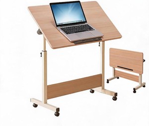 Garvee 32 Small Rolling Laptop Standing Desk