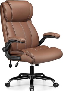 Stella Mia Ergonomic Leather Office Chair