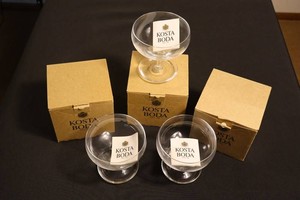 Kosta Boda Champagne Coupe Glasses