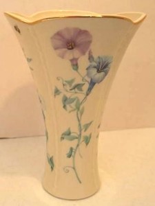 Vintage Lenox Morningside Cottage Flared Vase - 8