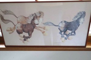 Stewart Moskowitz 1978 Framed Horse Art Print