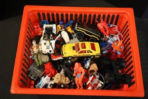 Vintage Toy Cars, Action Figures & Playset Accessories Mixed Lot