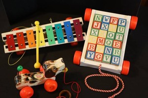 Vintage Fisher-Price & Playskool Wooden Toys