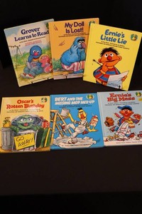 Sesame Street Start-to-Read Books - 6-Book Set