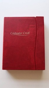 Coldwater Creek Sterling Silver Garnet Jewelry Set