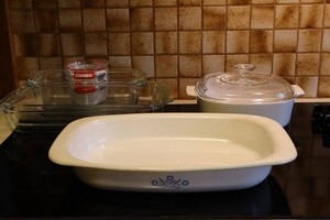 Pyrex & CorningWare Bakers and Prep Bowls Mixed Lot
