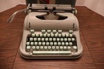 Vintage 1st Generation Hermes 3000 Typewriter with Case