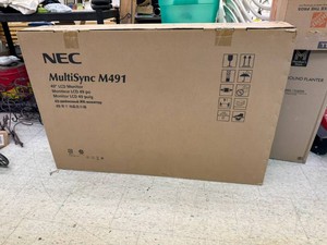 NIB NEC 49 LCD Monitor MultiSync M491