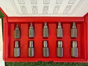 10 Piece Hanson Screw Ext Set Hexagonal Head
