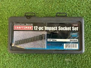 Craftsman 12 Piece Impact Socket Set 12 Drive