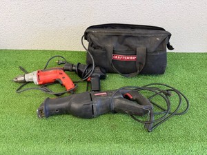 Corded Power Tools - Sawzall & Drills