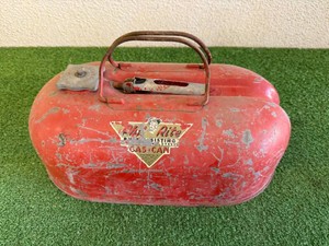 Vintage Metal Boat Motor Gas Can