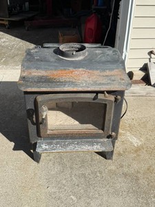 Solid Fuel Burning Space Heater 23 x 22 x 25 tall