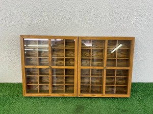 Wood Belt Buckle Display Cabinet