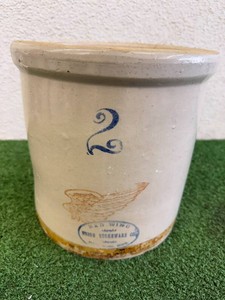 2 Gallon Red Wing Crock