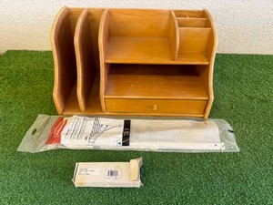 Desk Organizer, Watch Case Opener & Shelf Support Brace