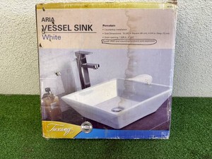 New Porcelain White Vessel Sink