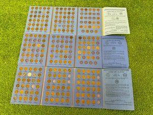 3 Books Lincoln Cents (Incomplete) 1941-