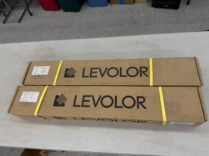 2 Boxes Levolor Roller Shades 37.5 x 6.5 x 4.5 - 24 Total