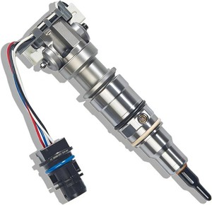 $230 New 6.0L Powerstroke Injector OE1878284C91 4C3Z9E527AA 4C3Z9E527BRM AP60901  Fits Ford VT365 G2.8 Engine 2004-2010 F-250 F-350 F-450 Super Duty  1 Pack wProtective Sleeve & Gasket