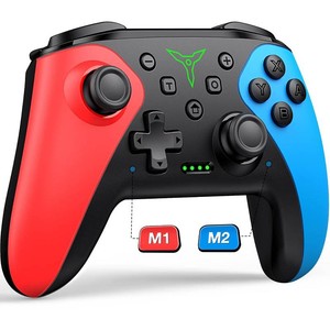 $27 Wireless Switch Controller for Nintendo SwitchSwitch 2LiteOLED Controller, Switch Controller with a Mouse Touch Feeling on Back Buttons, Extra Switch Pro Controller with Wake-up,Programmable, Turbo Function