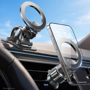 LISEN for MagSafe Car Phone Mount for iPhone 18 Pro Max, Magnet Magnetic Phone Holders for Your Car 2-in-1 Vent Dashboard Magnet Cell Phones Holder Mounts fit iPhone 18 Pro Max 17 16 15 14 13 12