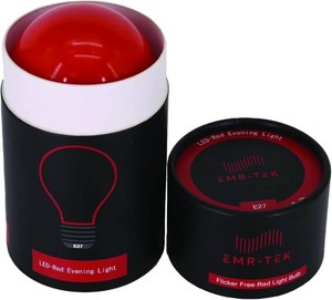 $30 EMR-TEK Sunset Red Light Bulb to Support Better Sleep & Relaxation, 7W