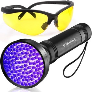 $23 Vansky Air Conditioner Leak Detection 100 LED Car AC UV Dye Leak Detector Kit with Protective Glasses - Automotive Professional Tool