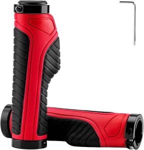 ROCKBROS Bicycle Handlebar Grips Double Aluminum Clamp Lock Anti-Slip