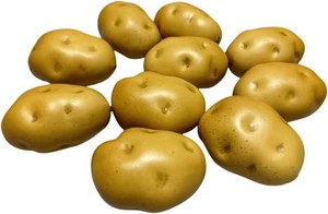 10PCS Fake Potatoes Realistic Artificial Fake Vegetables Lifelike Simulation Veggies for Home Decoration,Vegetable Fruit Props for Photography Display