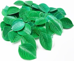112Pcs Edible Green Leaves for Cupcake Toppers Rice Wafer Paper for St. Patricks Day, Easter Baby Shower Wedding Cake Happy Birthday Party Decoration WeddinggraduationHawiiSummerAnniversary