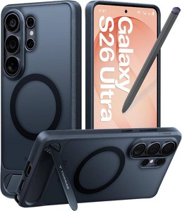 $30 TORRAS Strong Magnetic & Stand for Samsung Galaxy S26 Ultra Case Black