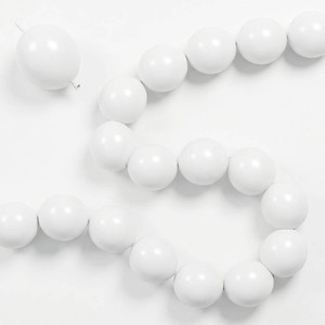 White Link Balloons, 100PCS Linking Balloons with Tail for Making Balloon Wall Arch and Chains, Pearl Quick Balloon for Wedding Birthday Baby Shower Engagement Graduation Party Decorations (6inch)